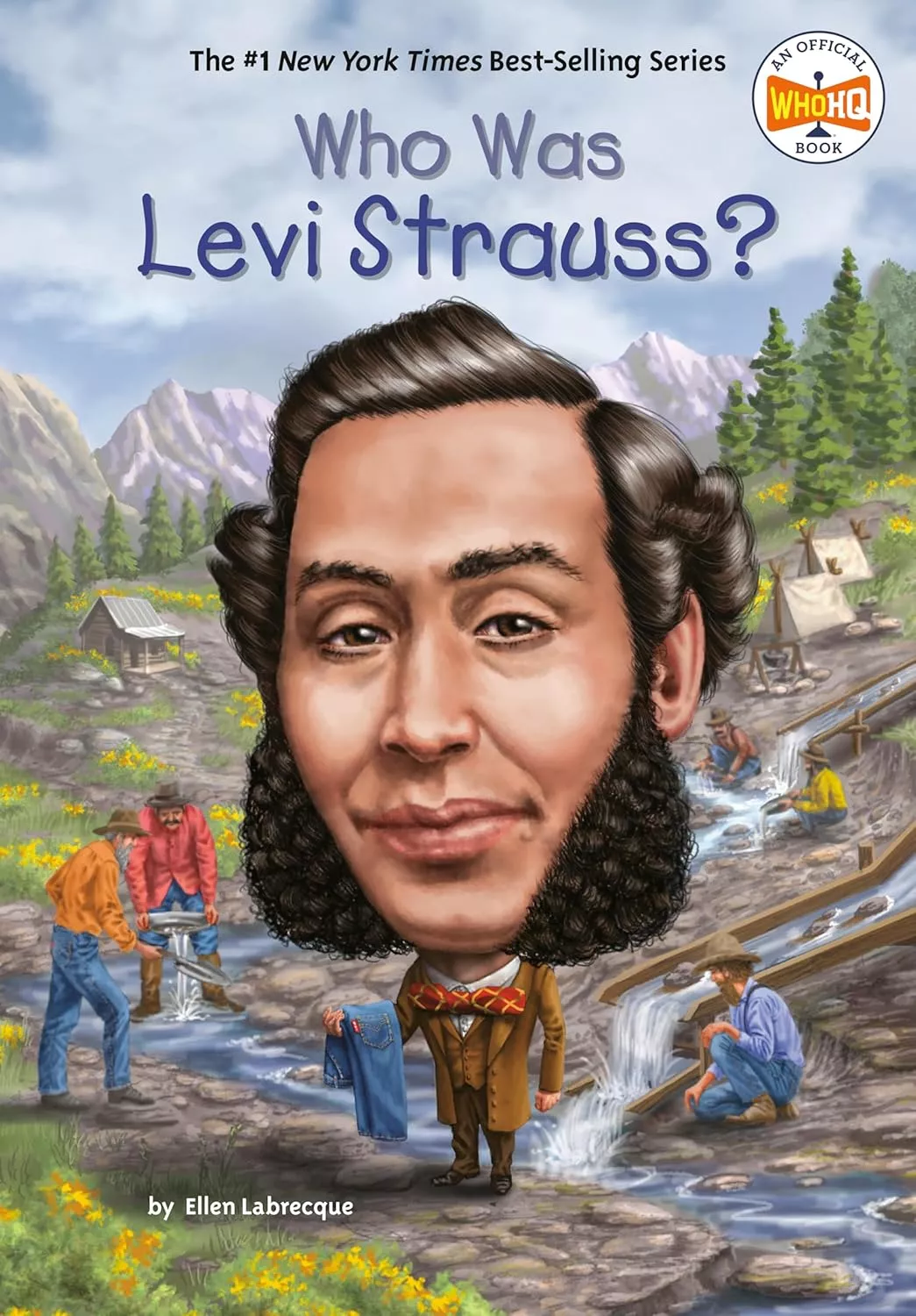 Cover of Who Was Levi Strauss? by Ellen Labrecque.