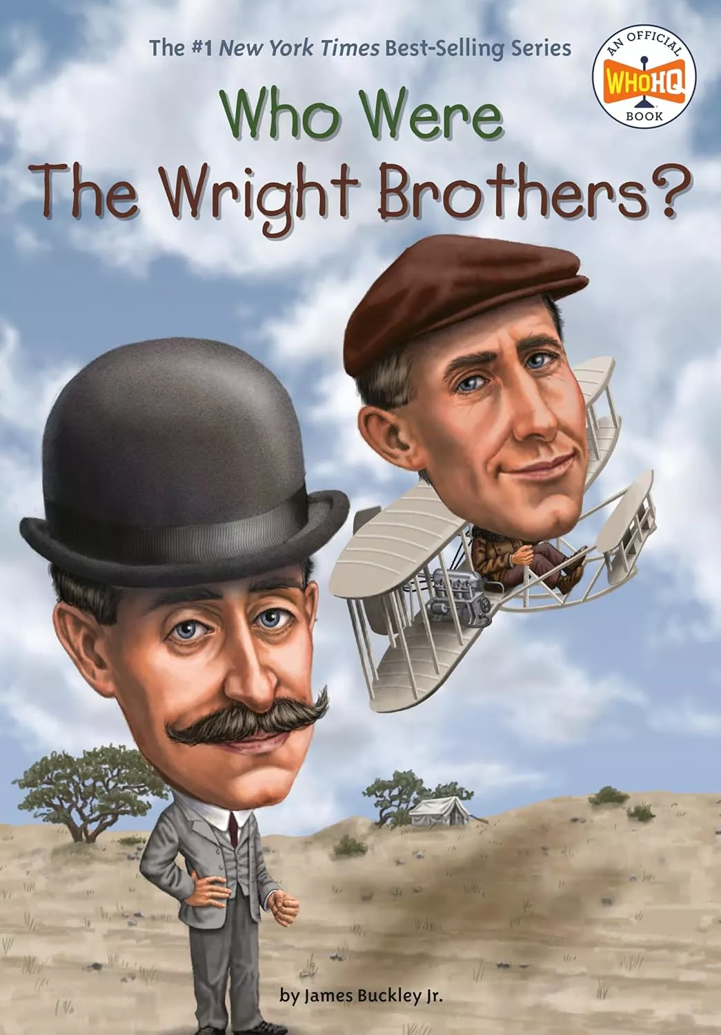 Cover of Who Were the Wright Brothers? by James Buckley Jr.