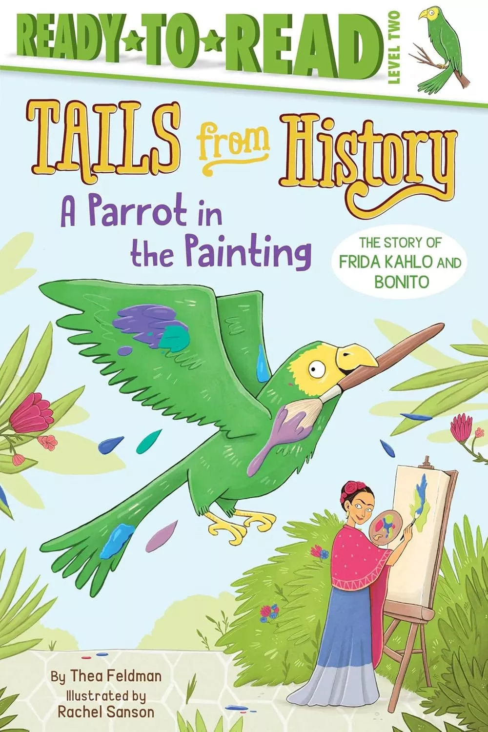 Cover of A Parrot in the Painting by Thea Feldman.