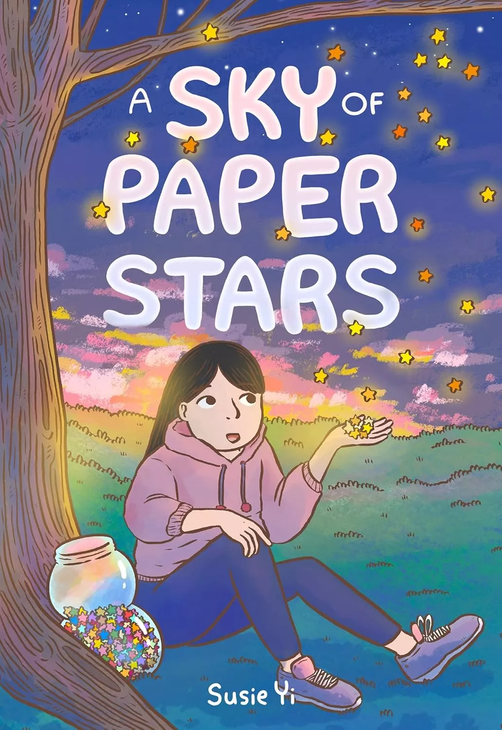 Cover of A Sky of Paper Stars by Susie Yi.