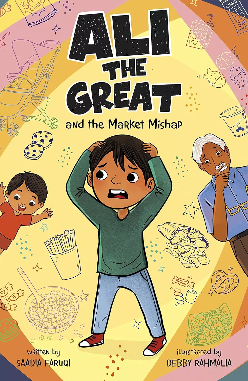 Cover of Ali the Great and the Market Mishap by Saadia Faruqi.