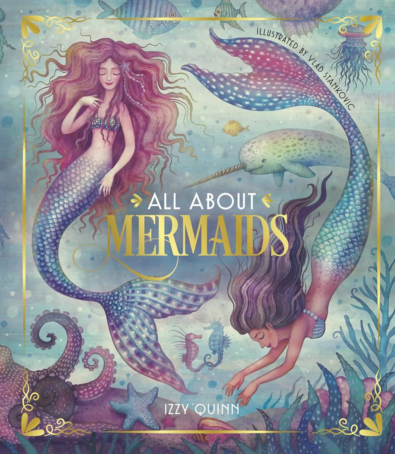 Cover of All About Mermaids by Izzy Quinn.