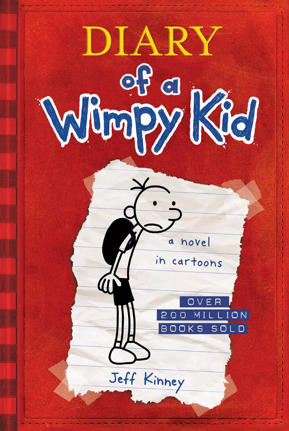 Cover of Diary of a Wimpy Kid by Jeff Kinney.