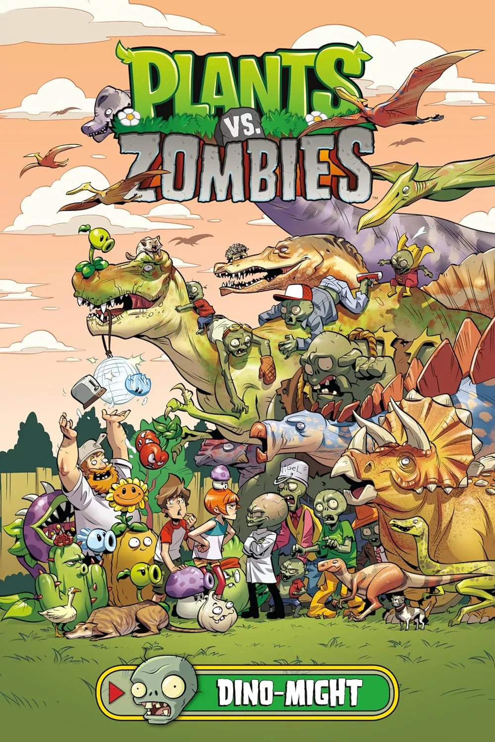 Cover of Dino-Might by Paul Tobin.
