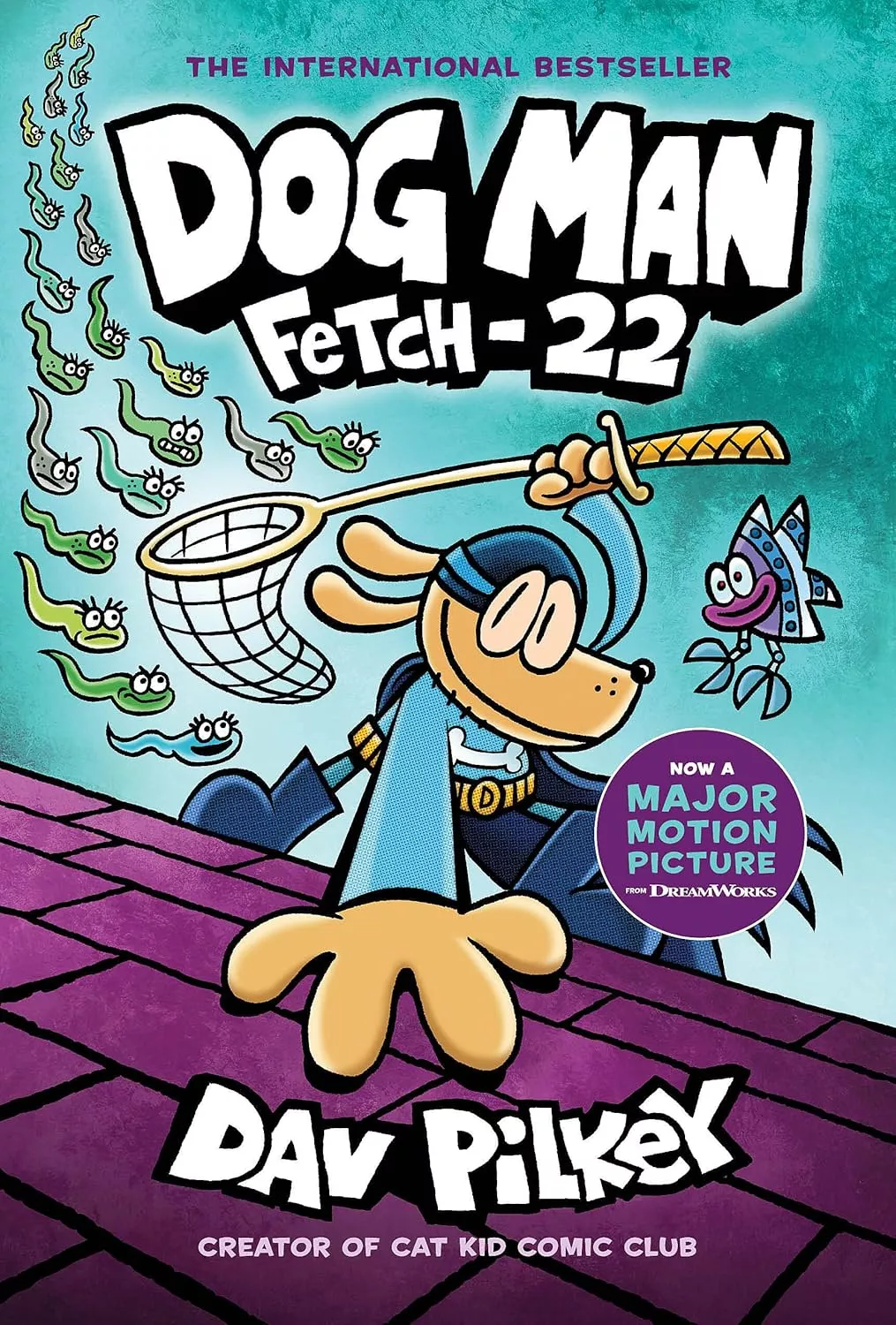 Cover of Dog Man: Fetch-22 by Dav Pilkey.