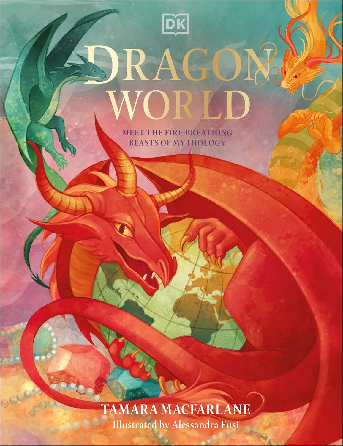 Cover of Dragon World by Tamara Macfarlane.
