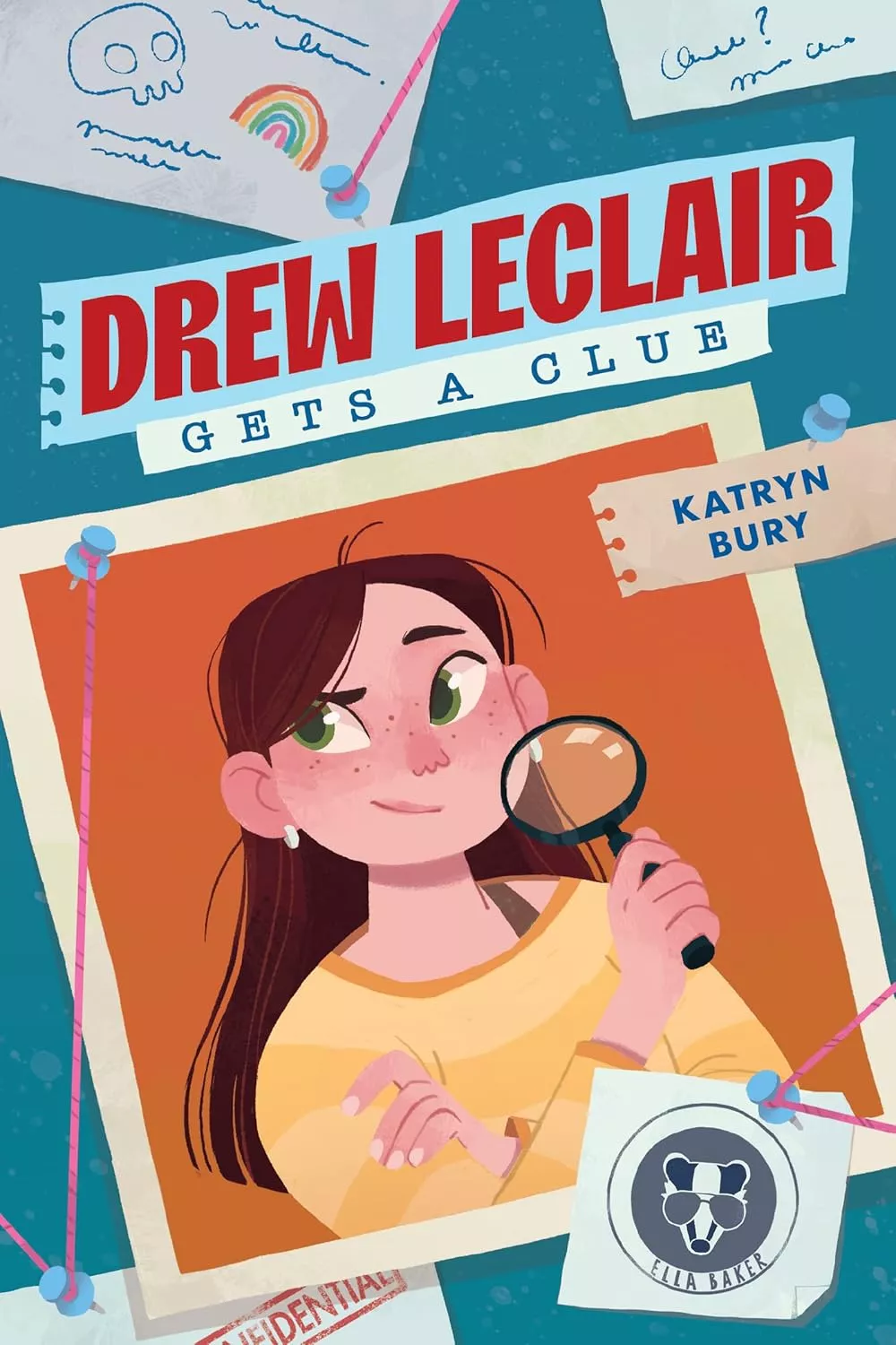 Cover of Drew Leclair Gets a Clue by Katryn Bury.
