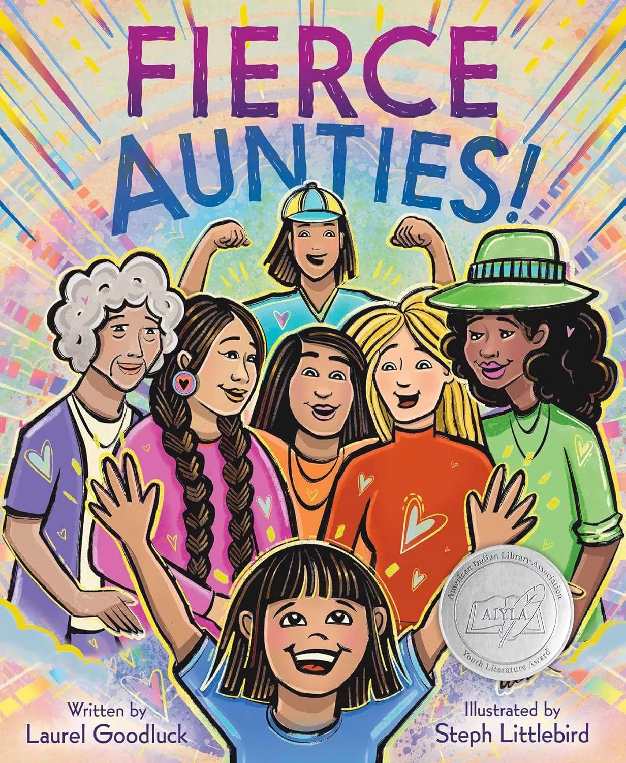 Cover of Fierce Aunties! by Laurel Goodluck.