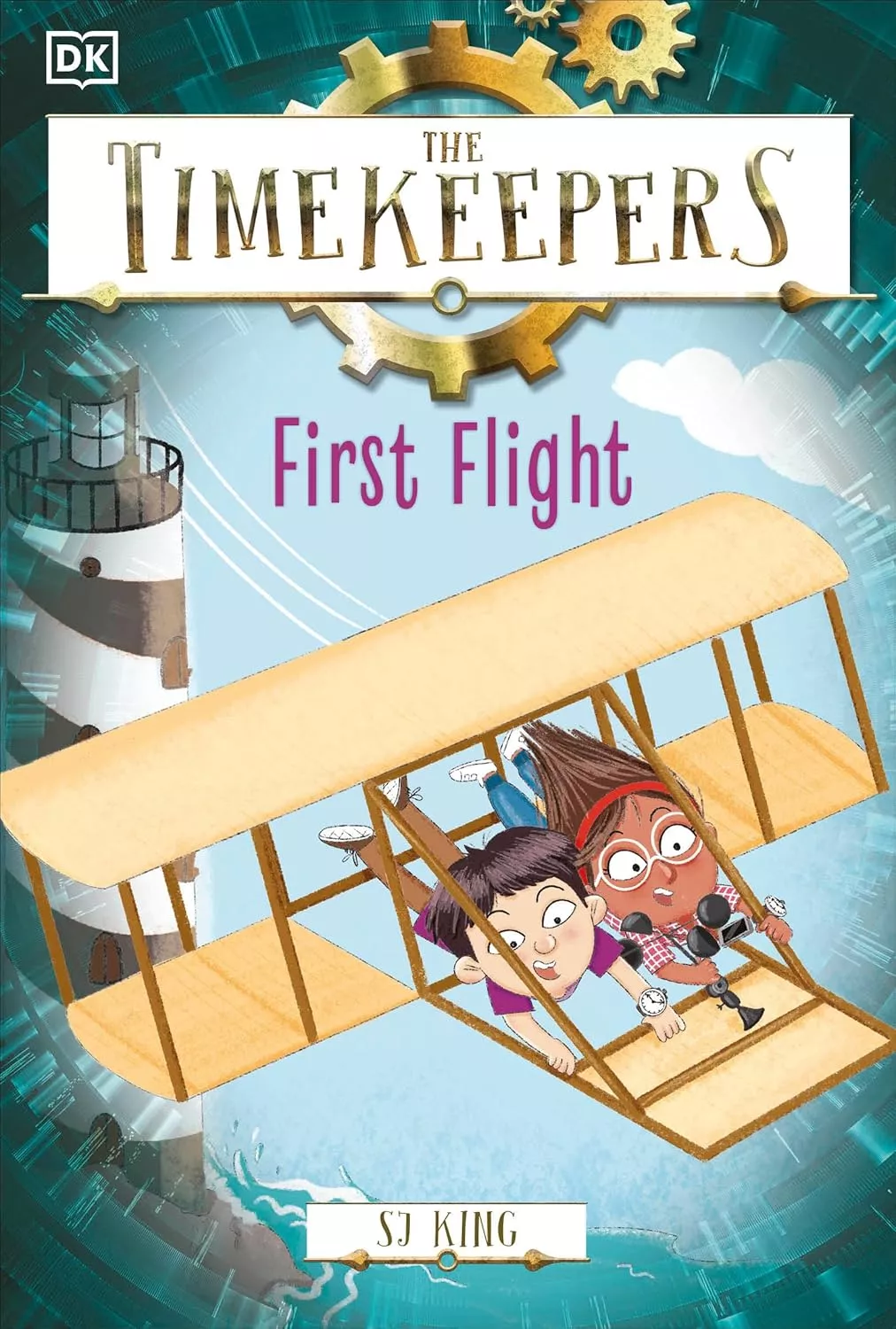 Cover of The Timekeepers First Flight by SJ King.