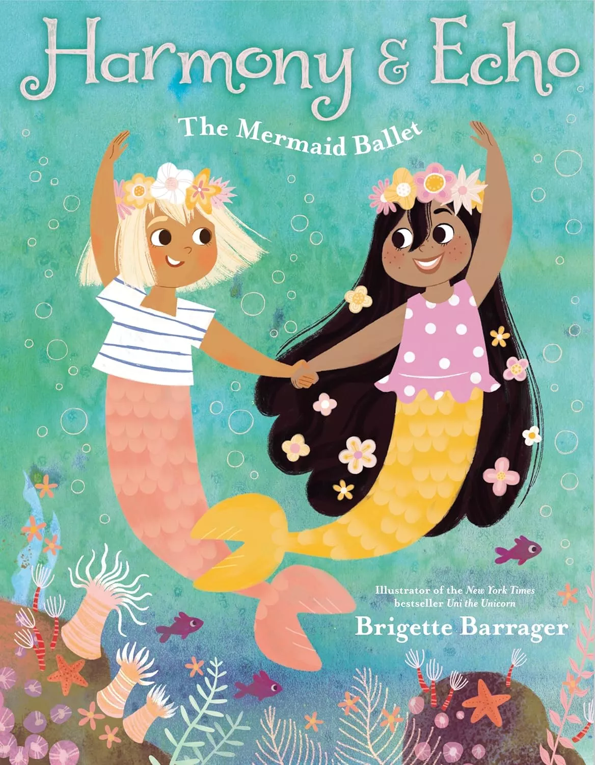 Cover of Harmony &amp; Echo: The Mermaid Ballet by Brigette Barrager