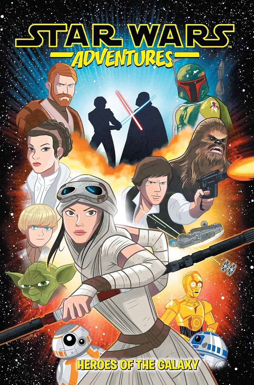 Cover of Heroes of the Galaxy by Landry Q. Walker.
