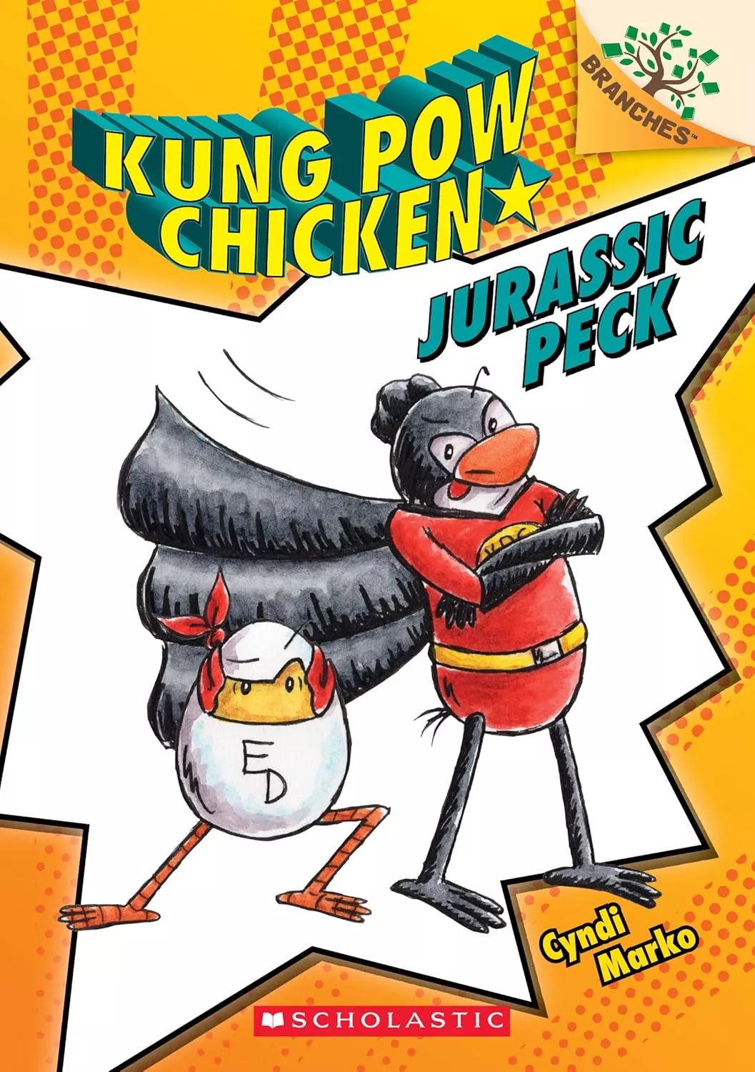 Cover of Jurassic Peck by Cyndi Marko.