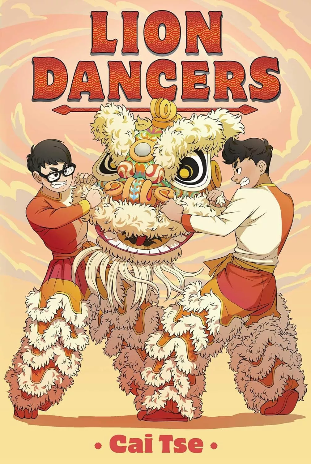 Cover of Lion Dancers by Cai Tse.