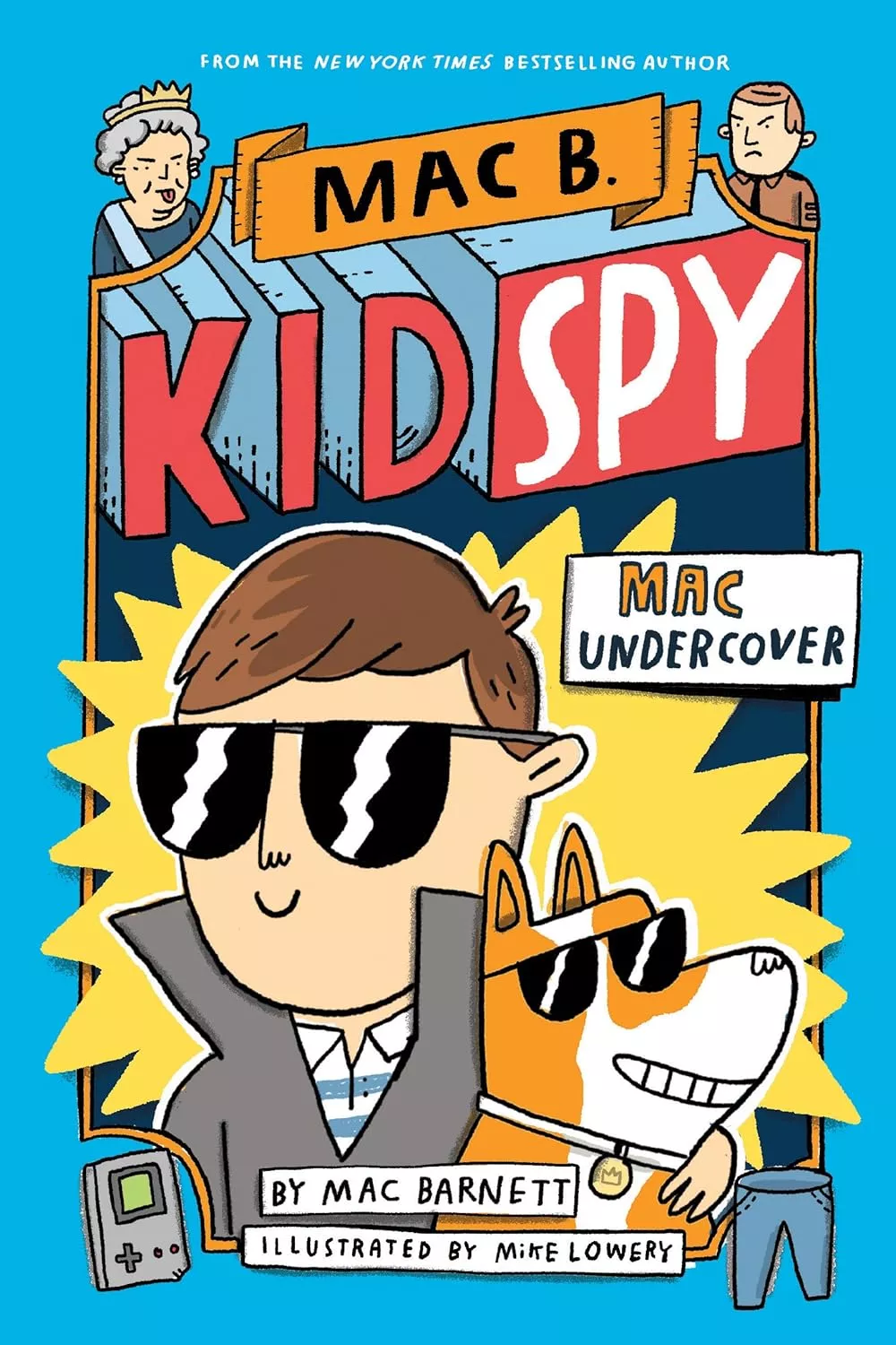 Cover of Mac B. Kid Spy Mac Undercover by Mac Barnett.