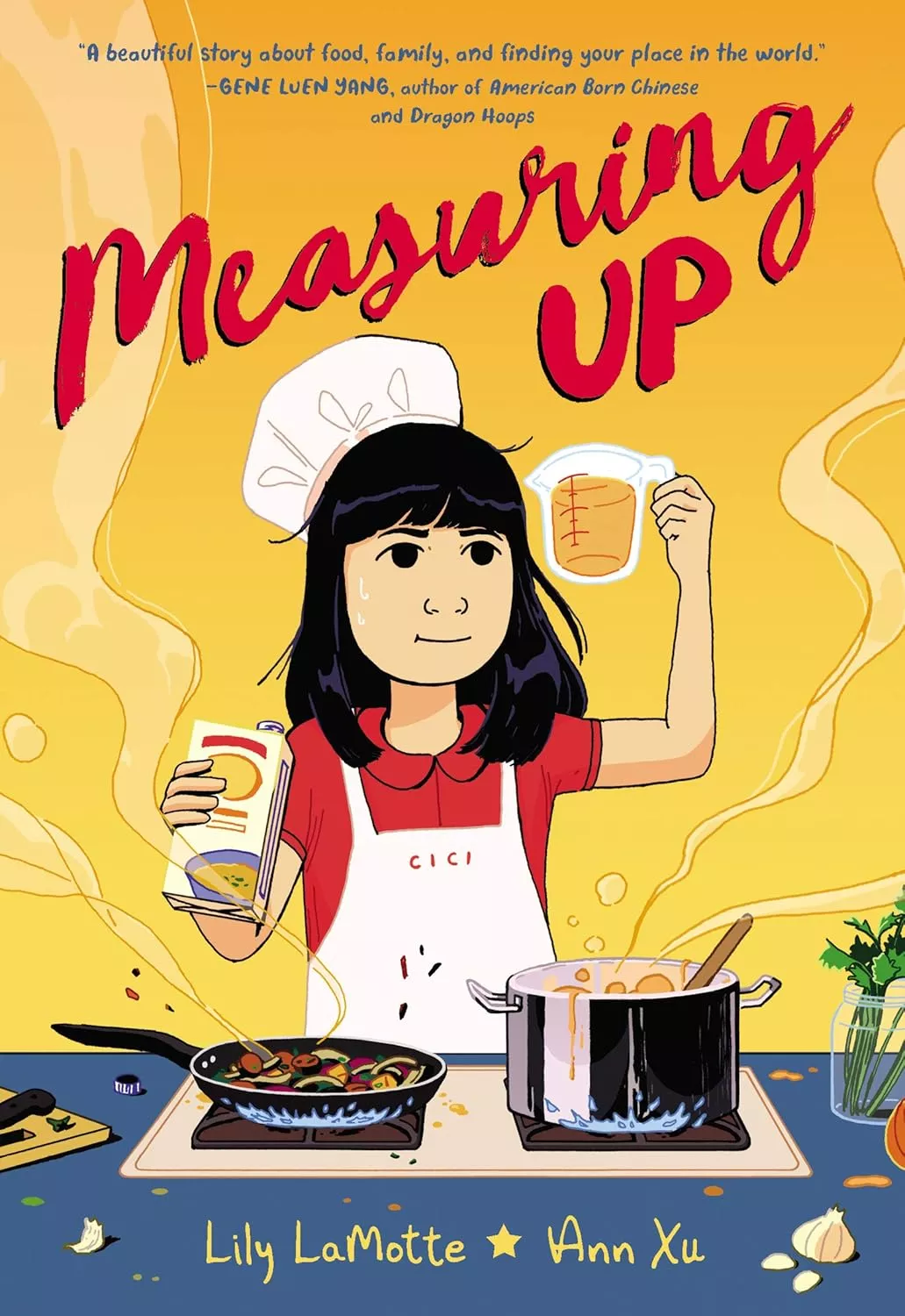 Cover of Measuring Up by Lily LaMotte.
