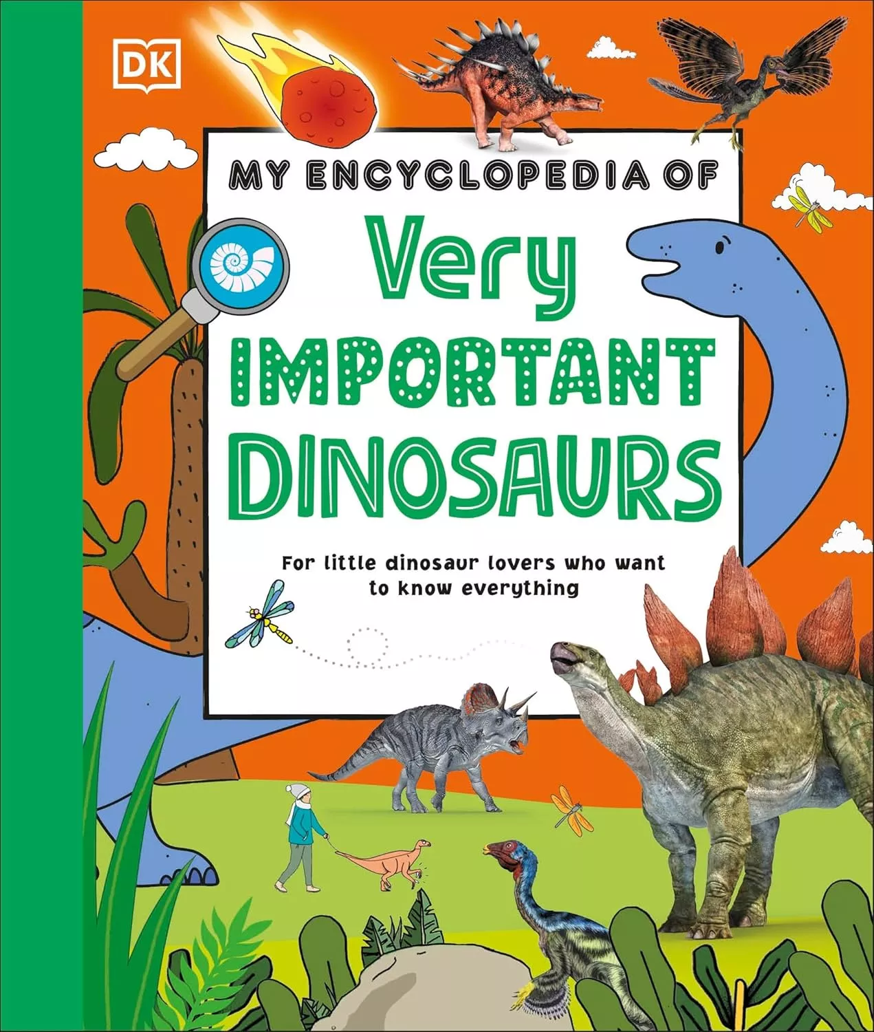 Cover of My Encyclopedia of Very Important Dinosaurs by DK.