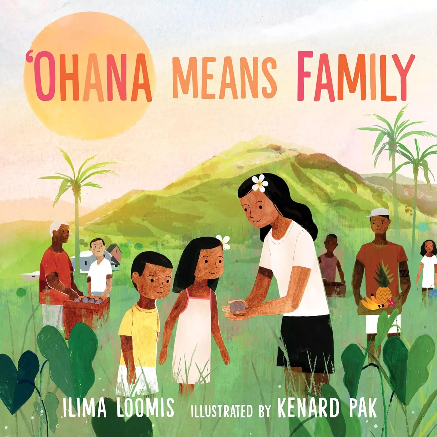 Cover of Ohana Means Family by Ilima Loomis.
