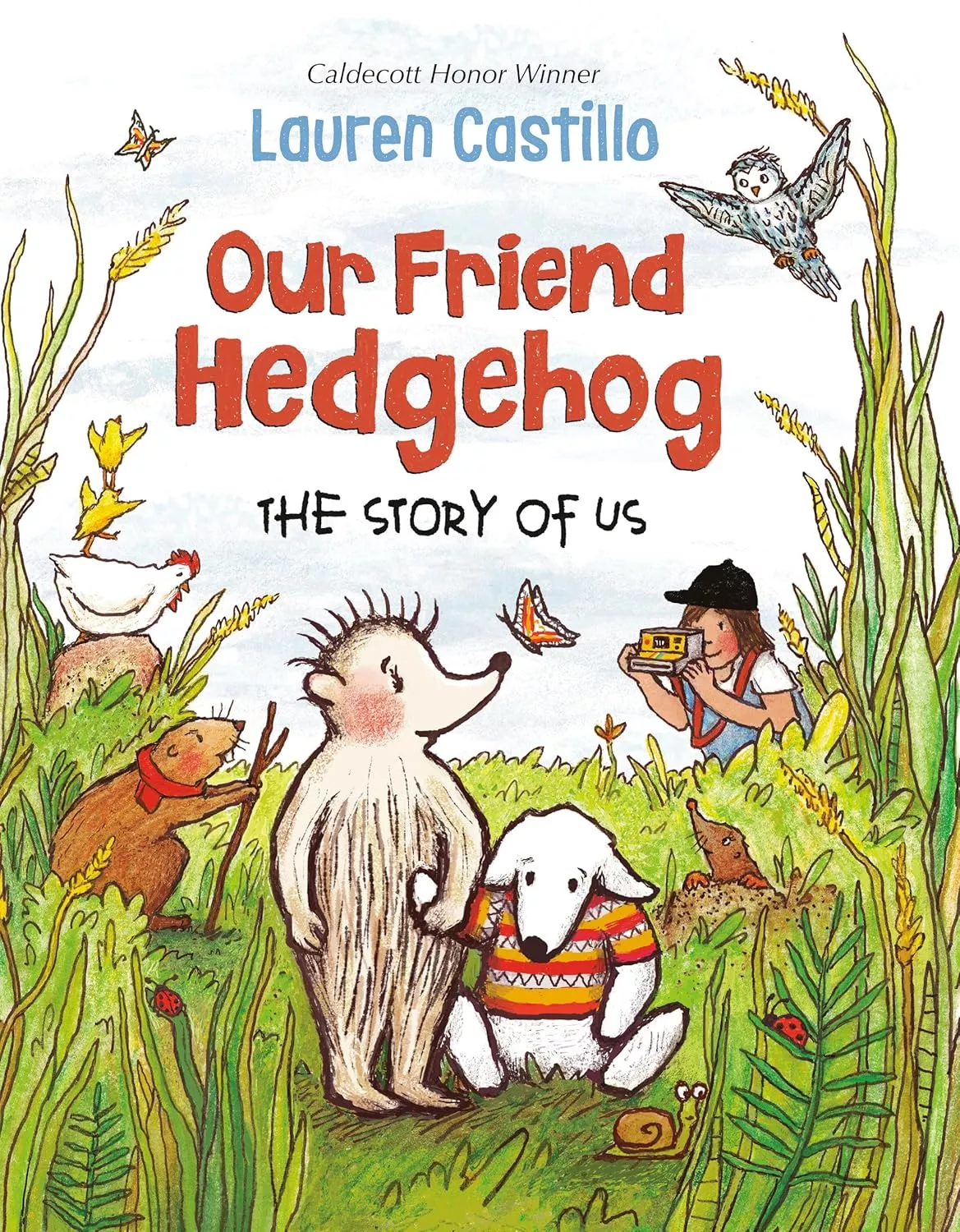 Cover of Our Friend Hedgehog: The Story of Us by Lauren Castillo.