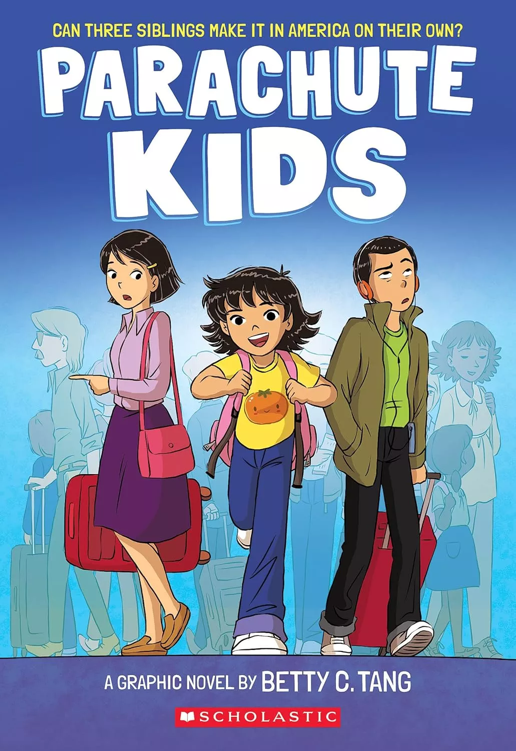 Cover of Parachute Kids by Betty C. Tang.
