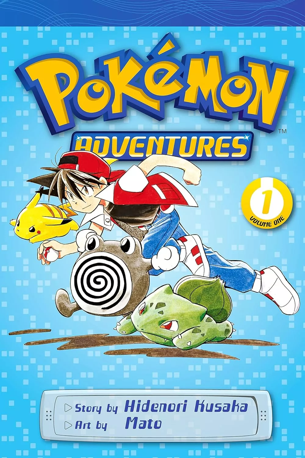 Cover of Pokémon Adventures volume 1.