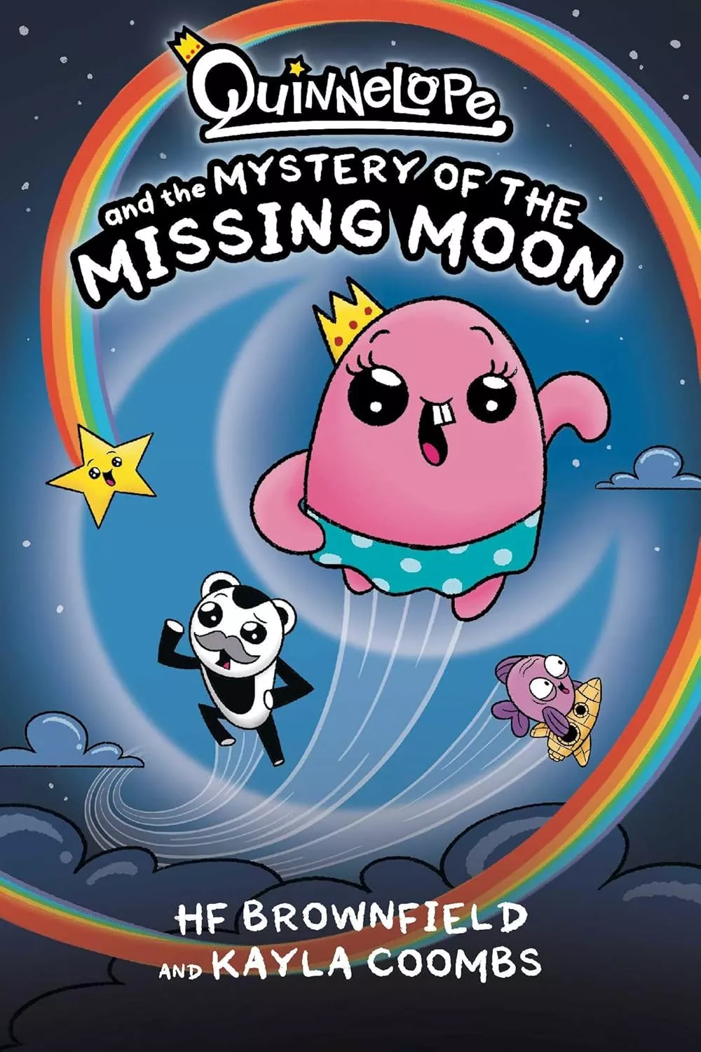 Cover of Quinnelope and the Mystery of the Missing Moon by HF Brownfield.