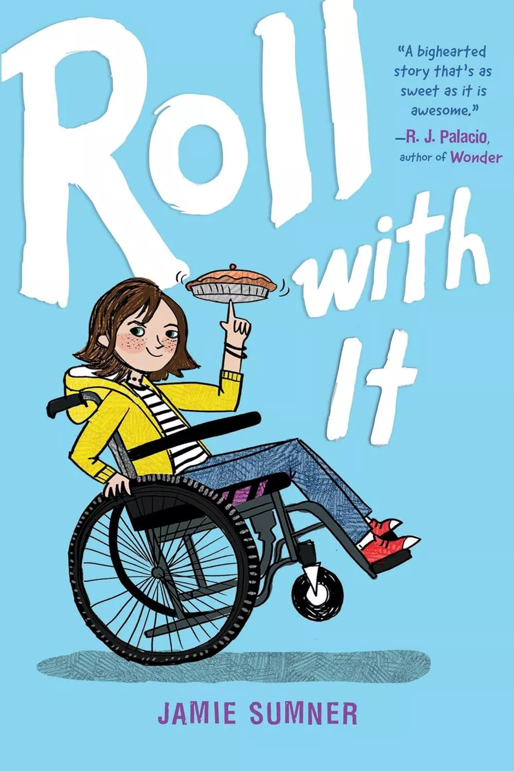 Cover of Roll with It by Jamie Sumner.