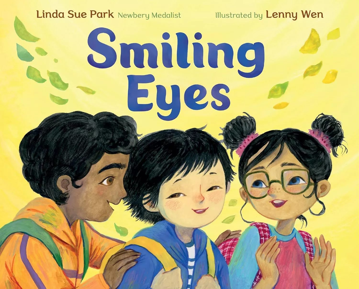 Cover of Smiling Eyes by Linda Sue Park.