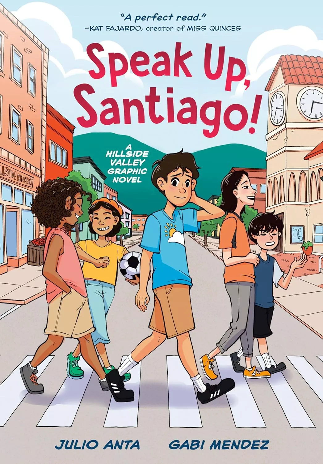 Cover of Speak Up, Santiago! by Julio Anta.