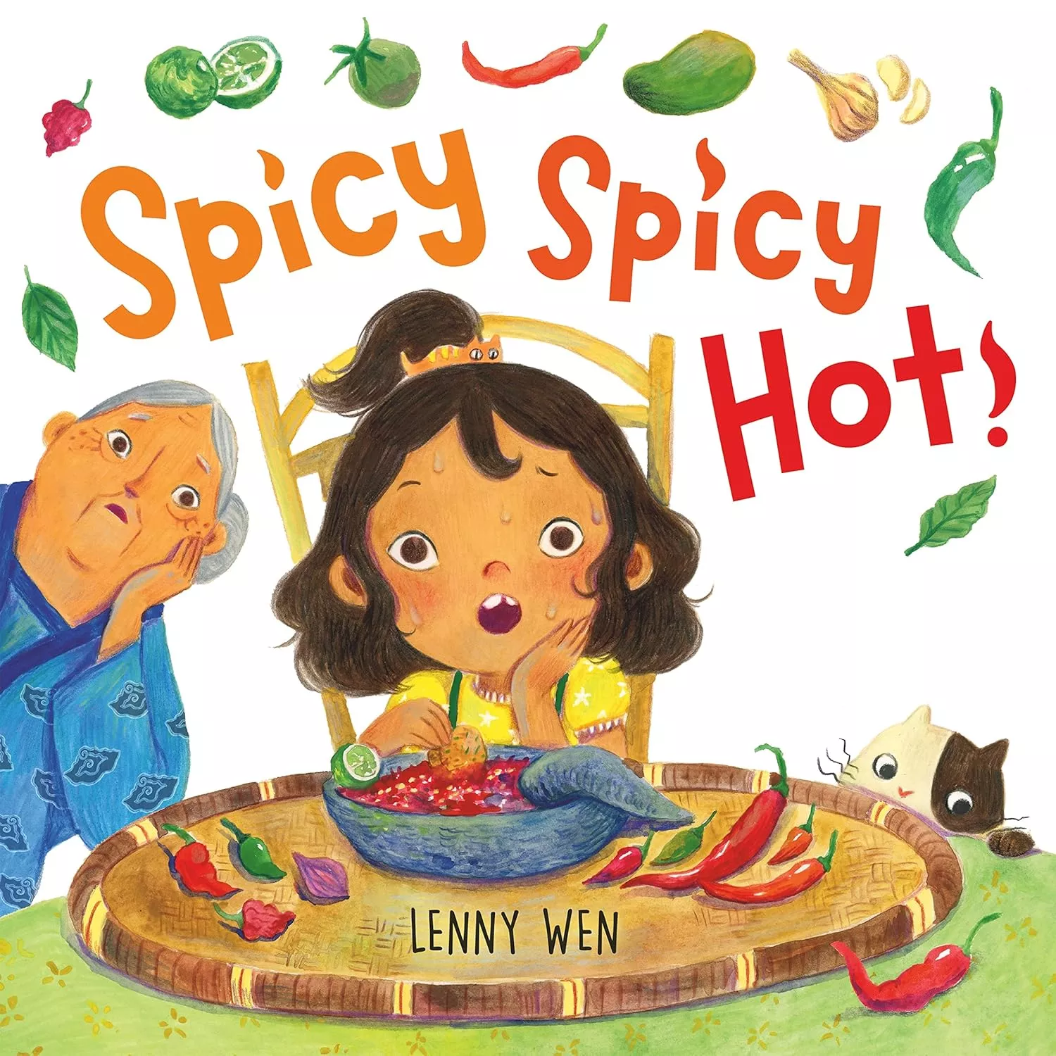 Cover of Spicy Spicy Hot! by Lenny Wen.