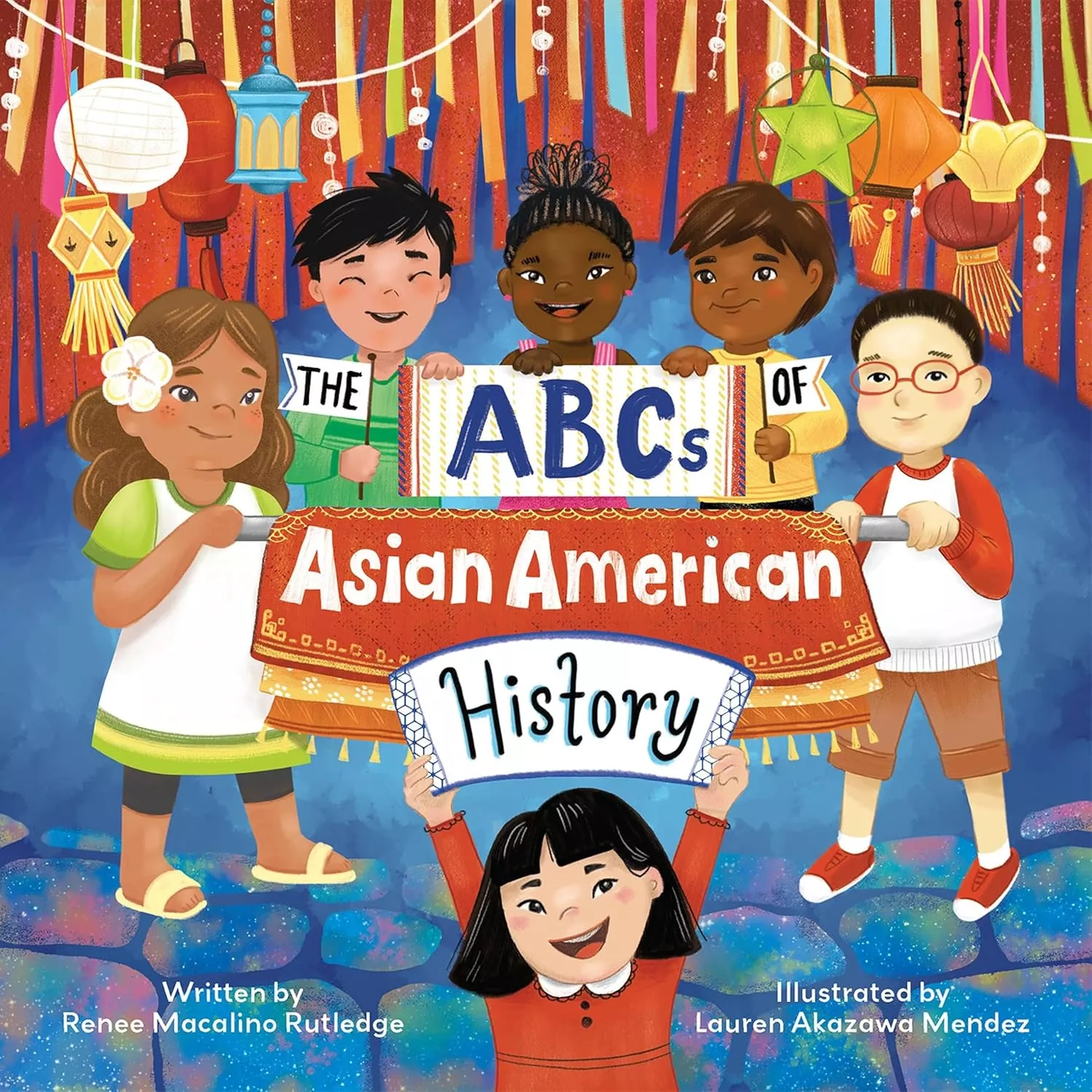 Cover of The ABCs of Asian American History by  Renee Rutledge.