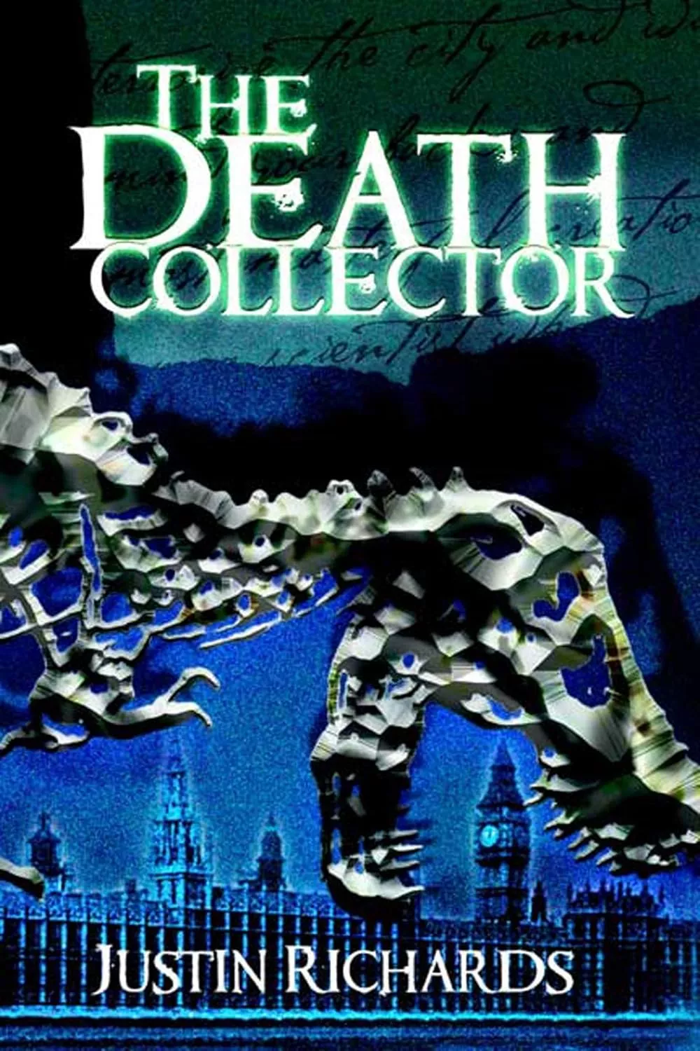 Cover of The Death Collector by Justin Richards.