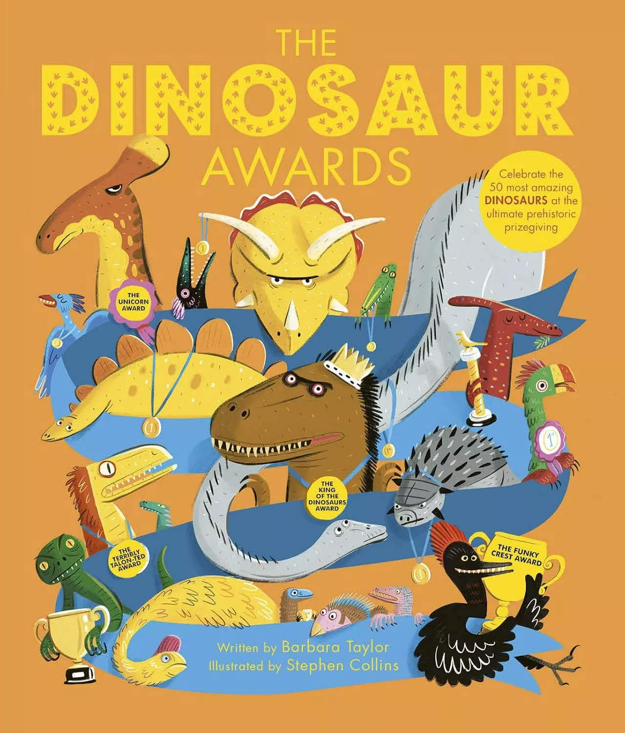 Cover of The Dinosaur Awards by Barbara Taylor.