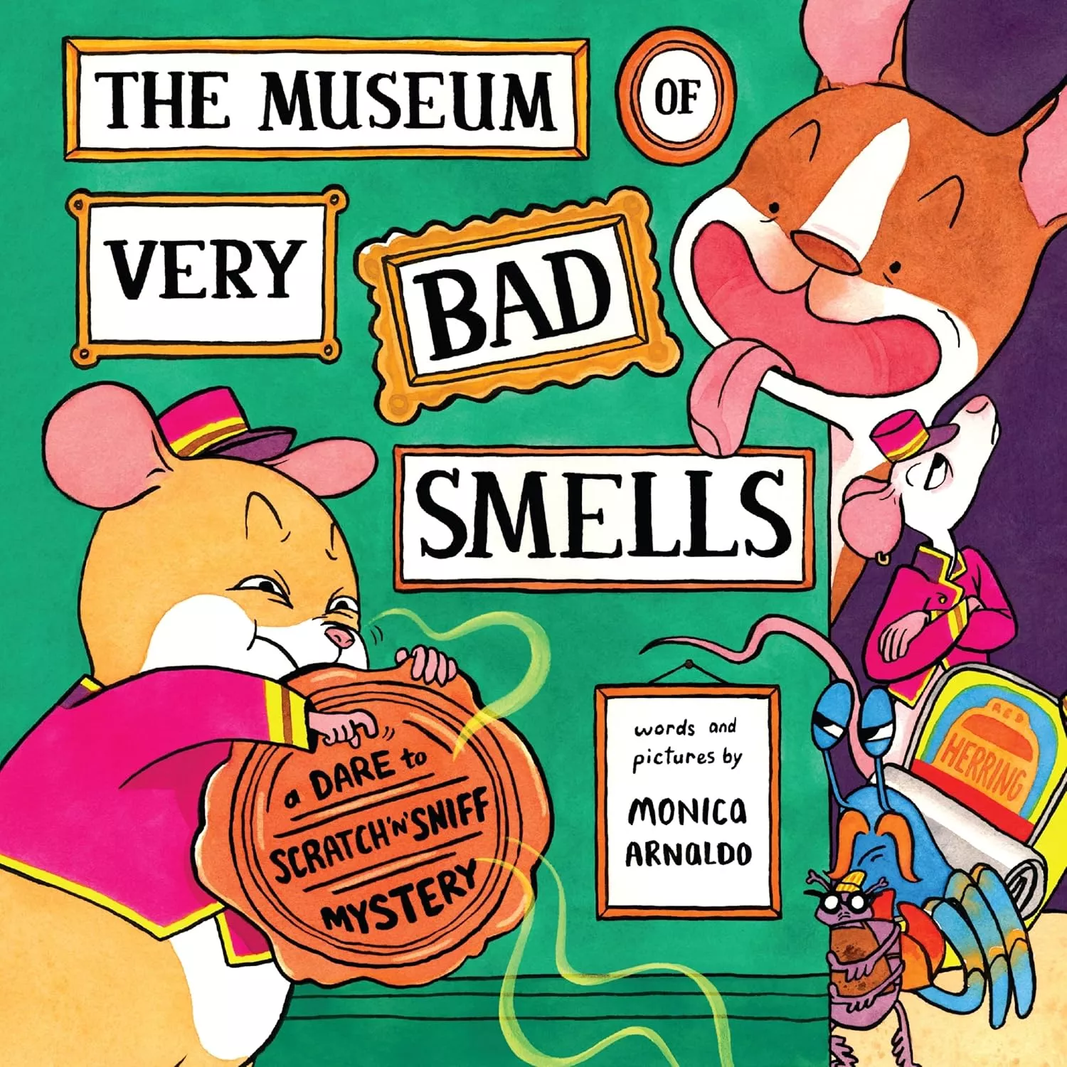 Cover of The Museum of Very Bad Smells by Monica Arnaldo.