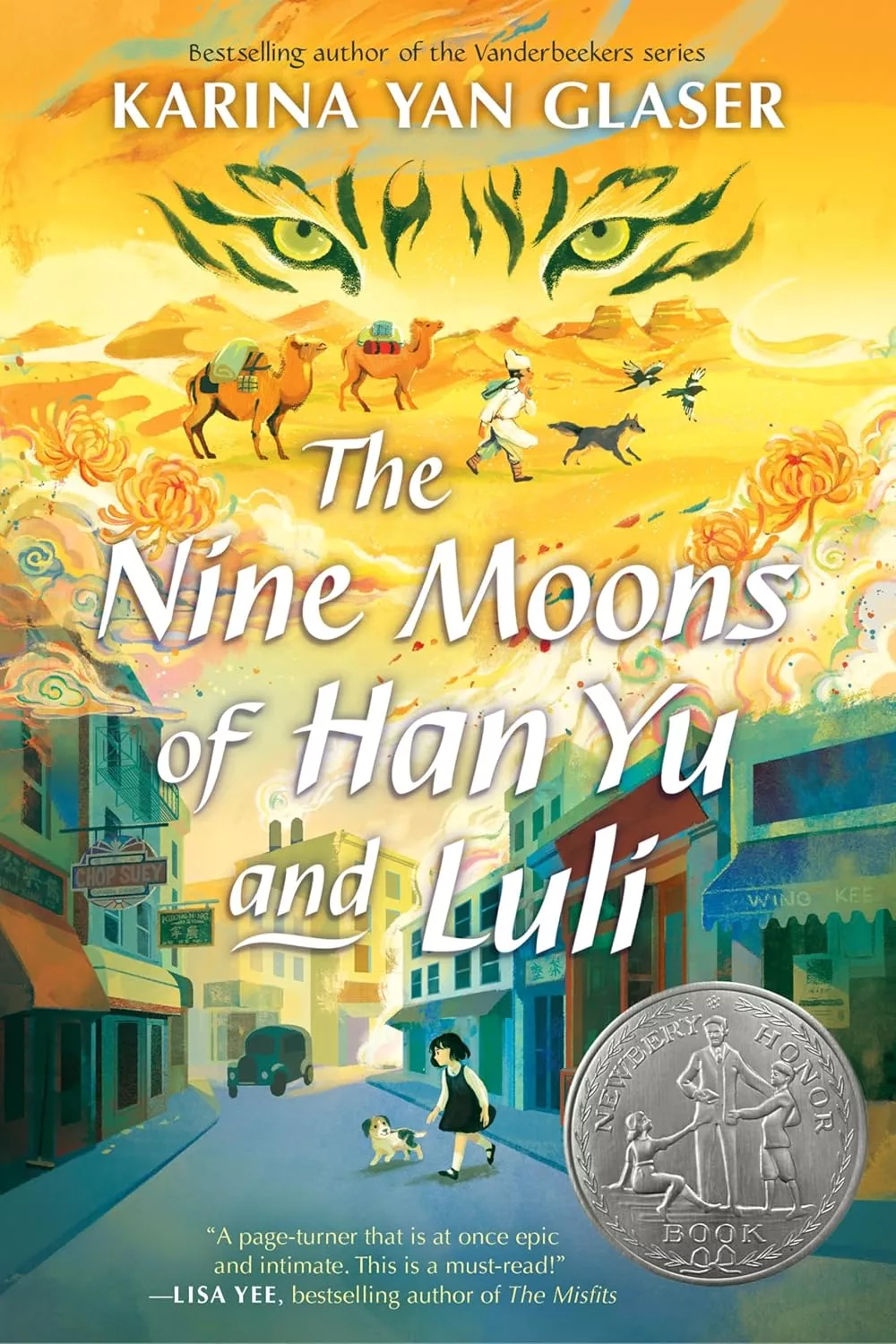 Cover of The Nine Moons of Han Yu and Luli by Karina Yan Glaser.