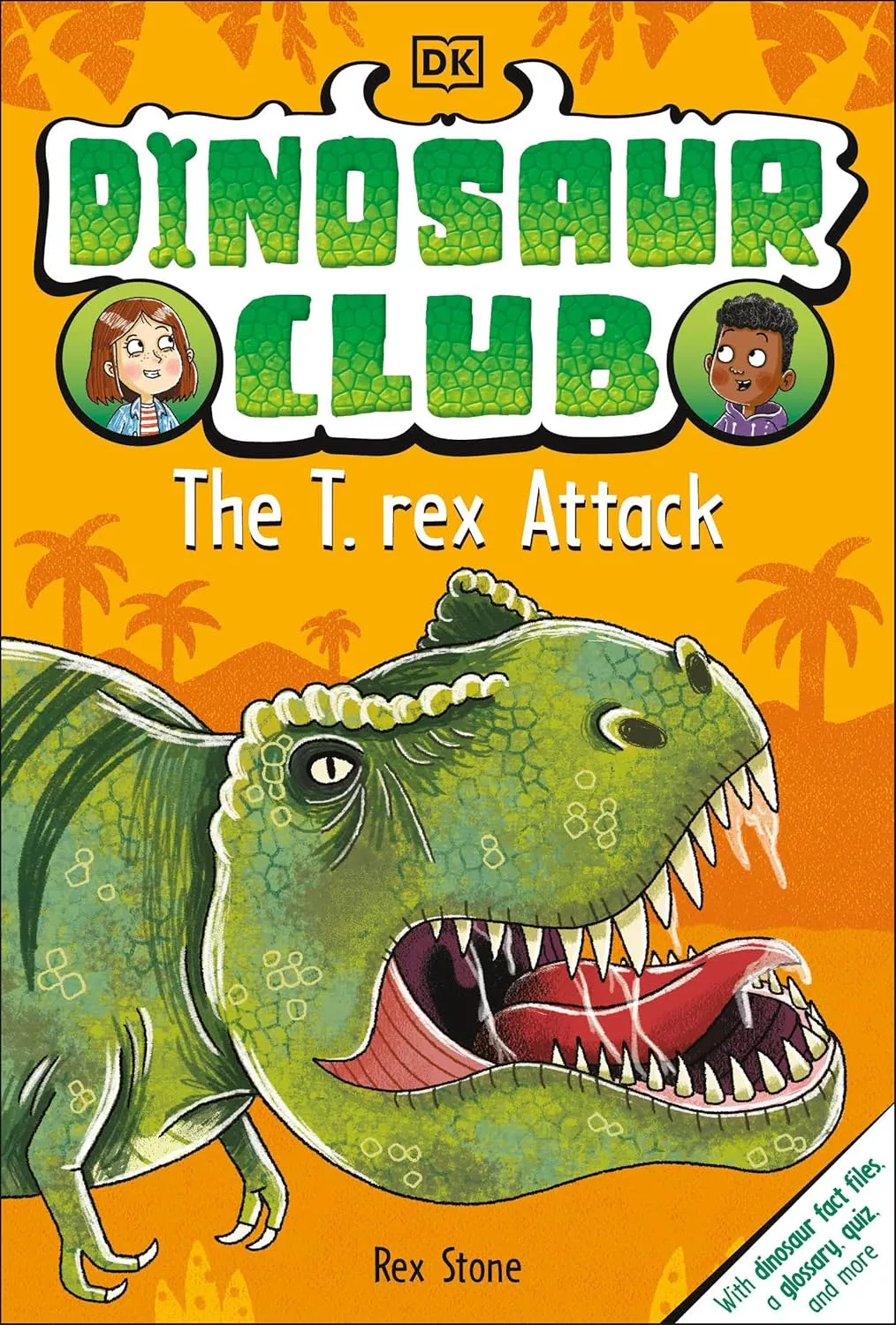 Cover of The T-Rex Attack by Rex Stone.