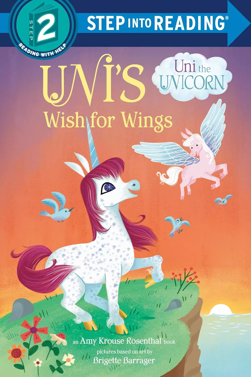 Cover of Uni's Wish for Wings by Amy Rosenthal.