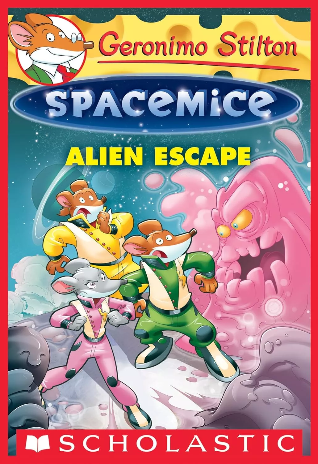 Cover of Spacemice: Alien Escape by Geronimo Stilton.