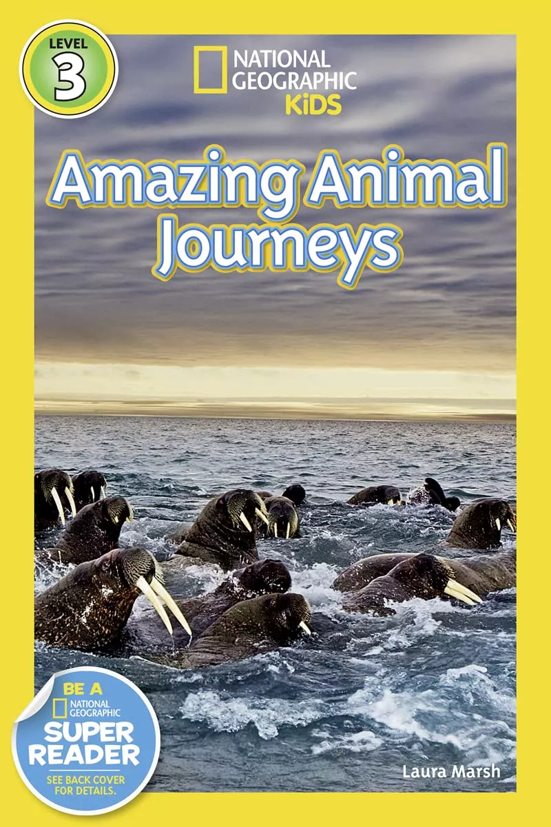 Cover of National Geographic Kids: Amazing Animal Journeys.
