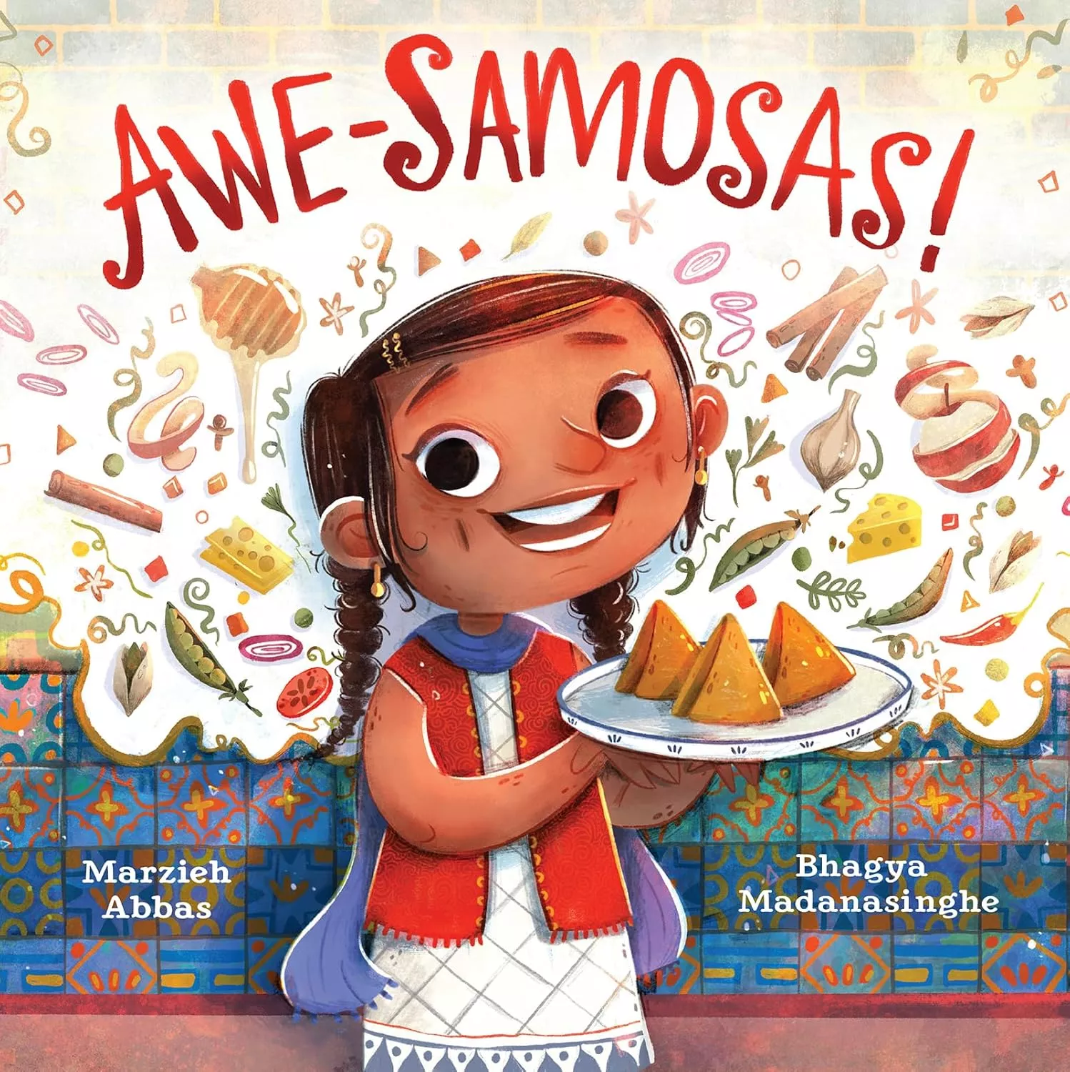 Cover of Awe-samosas! by Marzieh Abbas.