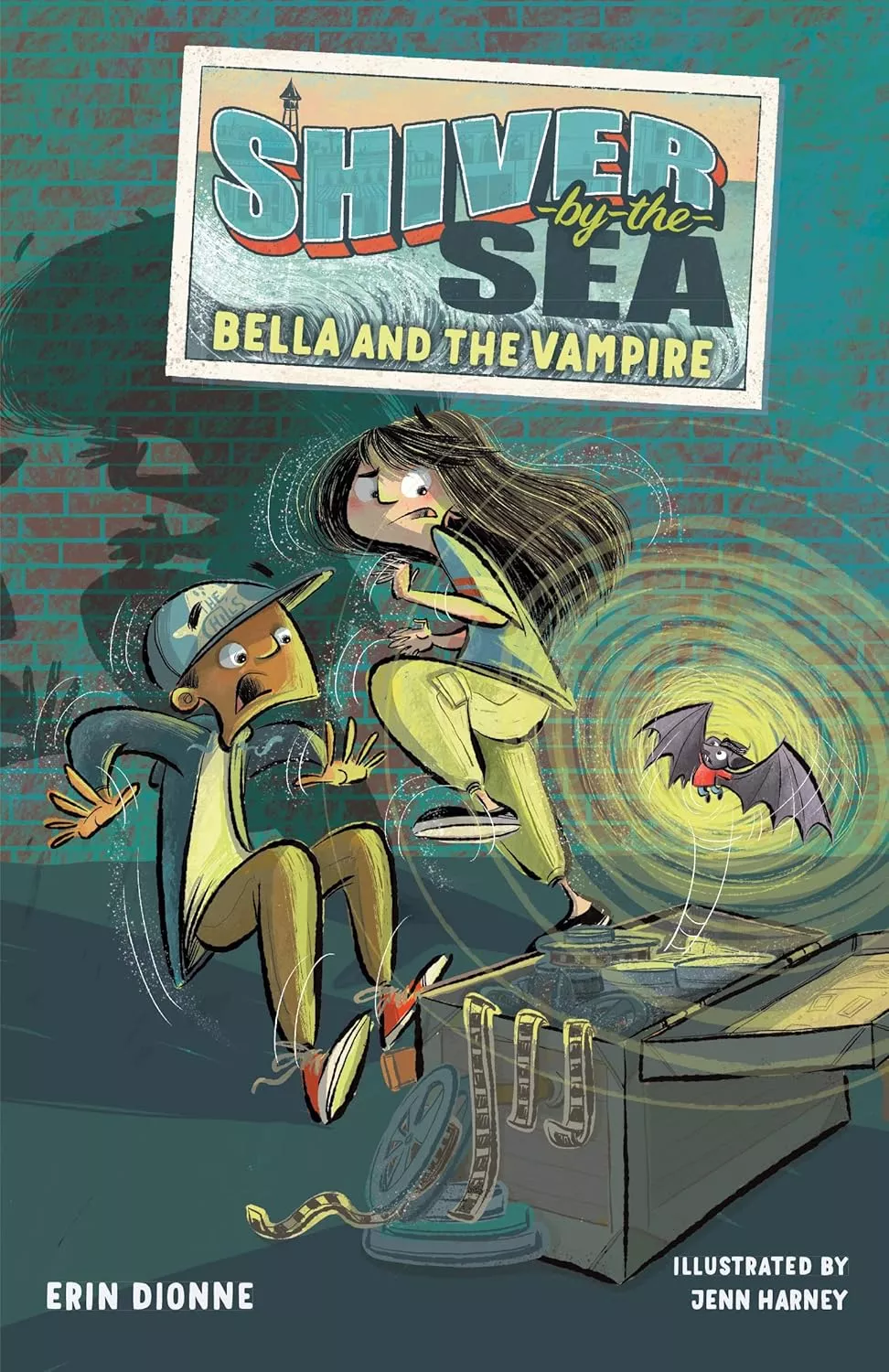 Cover of Shiver by the Sea: Bella and the Vampire by Erin Dionne.