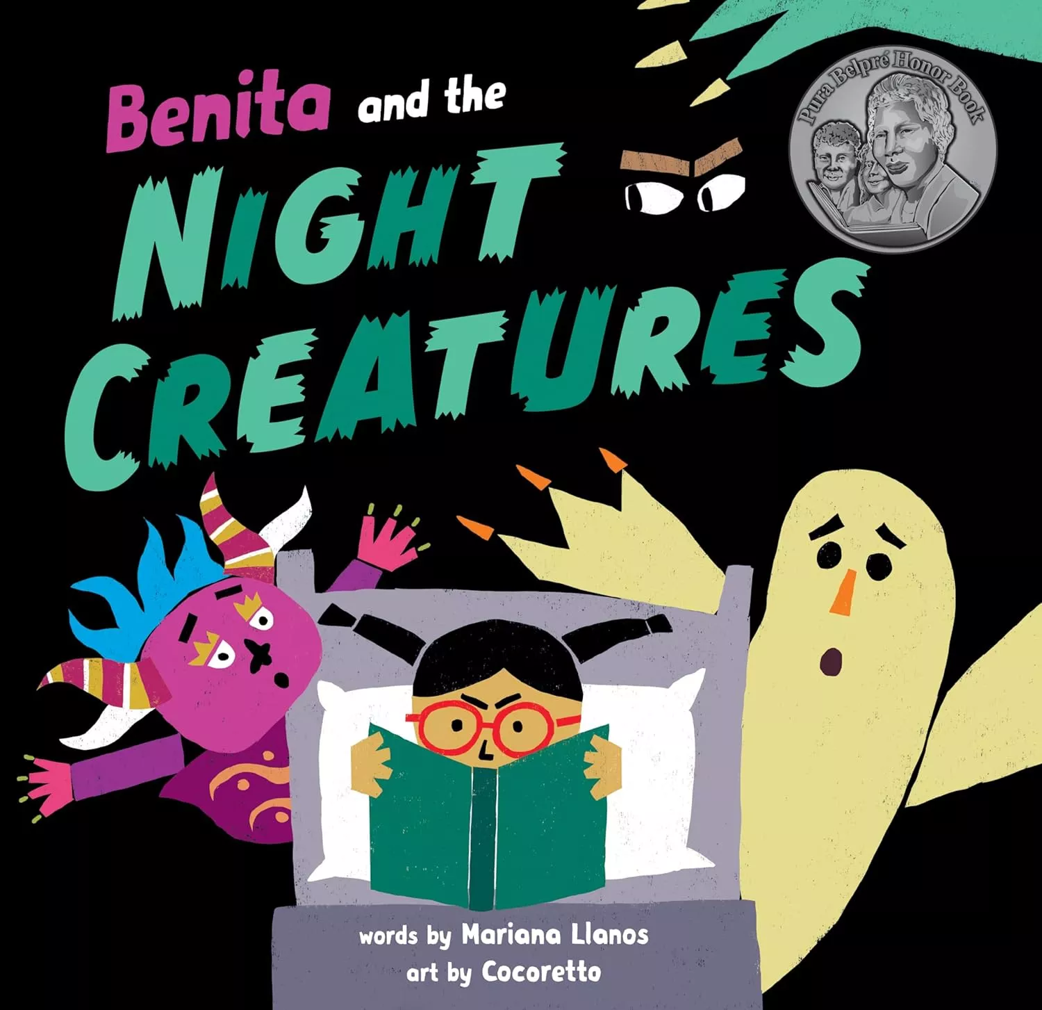 Cover of Benita and the Night Creatures by Mariana Llanos.