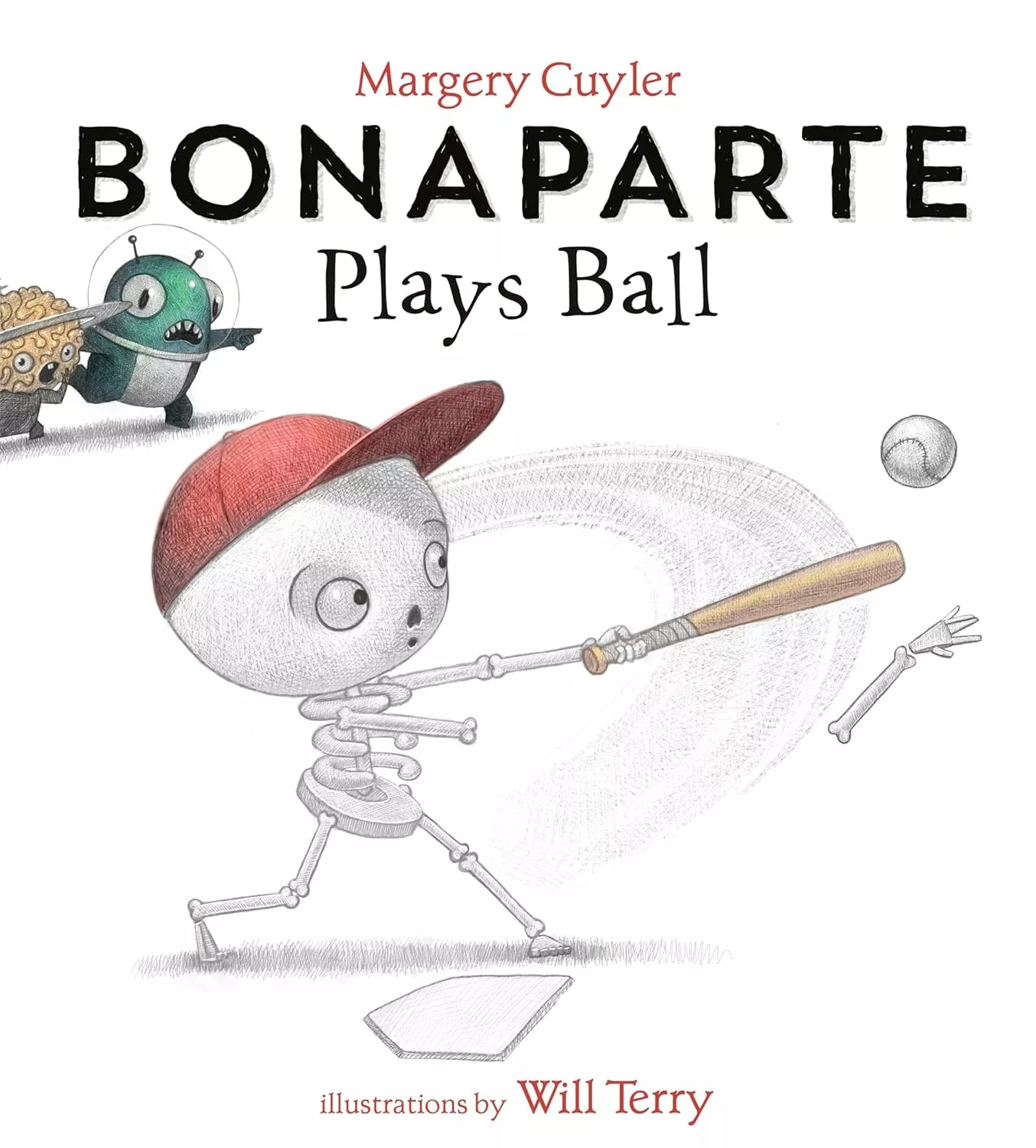 Cover of Bonaparte Plays Ball by Margery Cuyler.