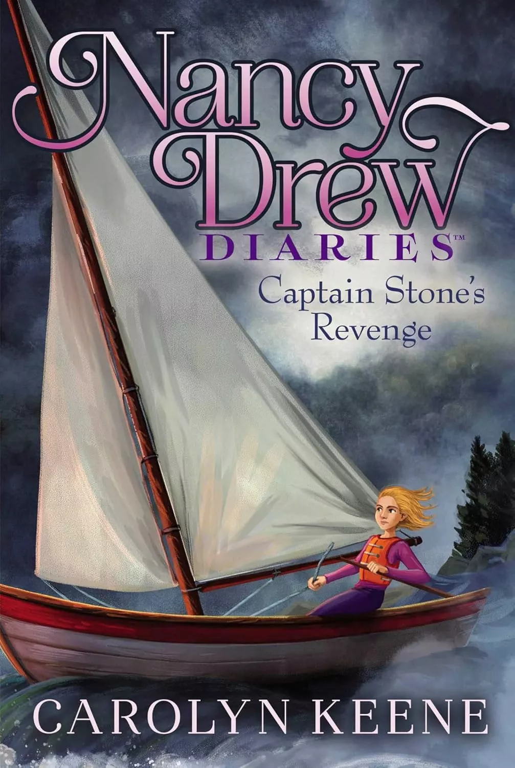 Cover of Nancy Drew Diaries: Captain Stone's Revenge by Carolyn Keene.