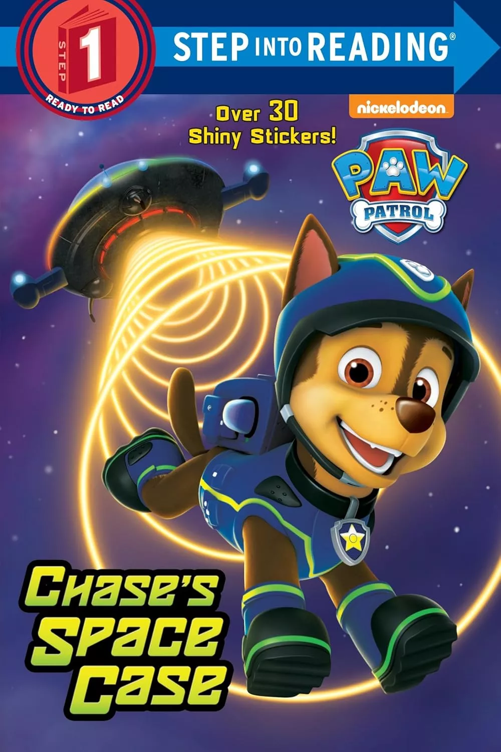 Cover of Paw Patrol: Chase's Space Case Kristen L. Depken.