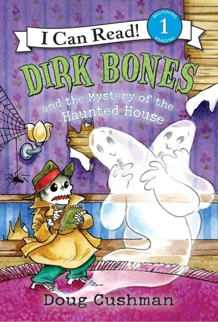 Cover of Dirk Bones and the Mystery of the Haunted House by Doug Cushman.