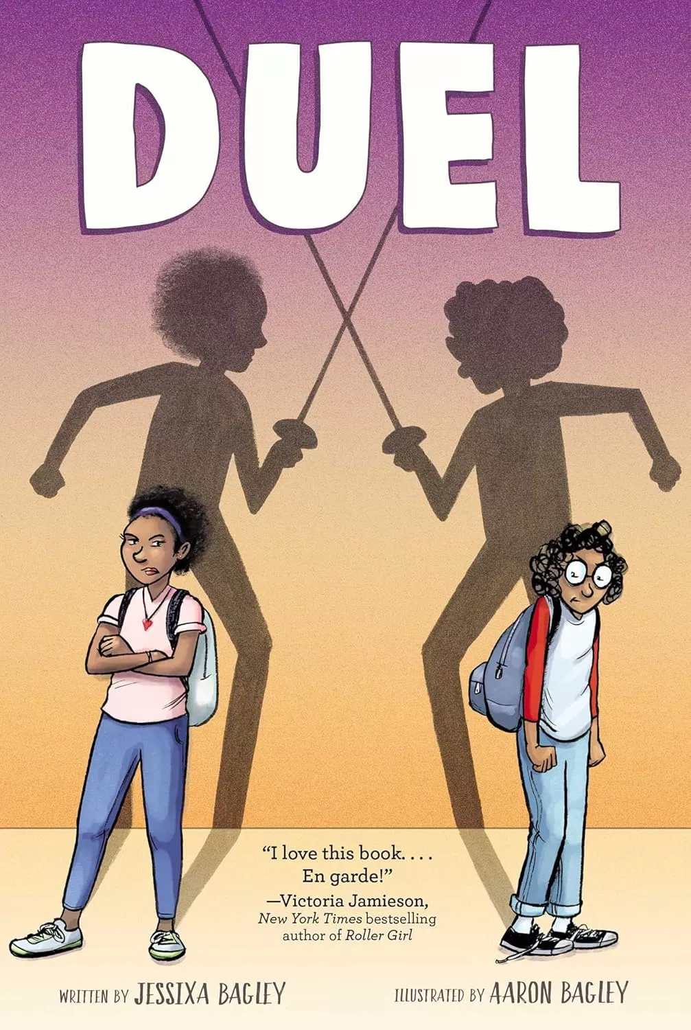 Cover of Duel by Jessixa Bagley.