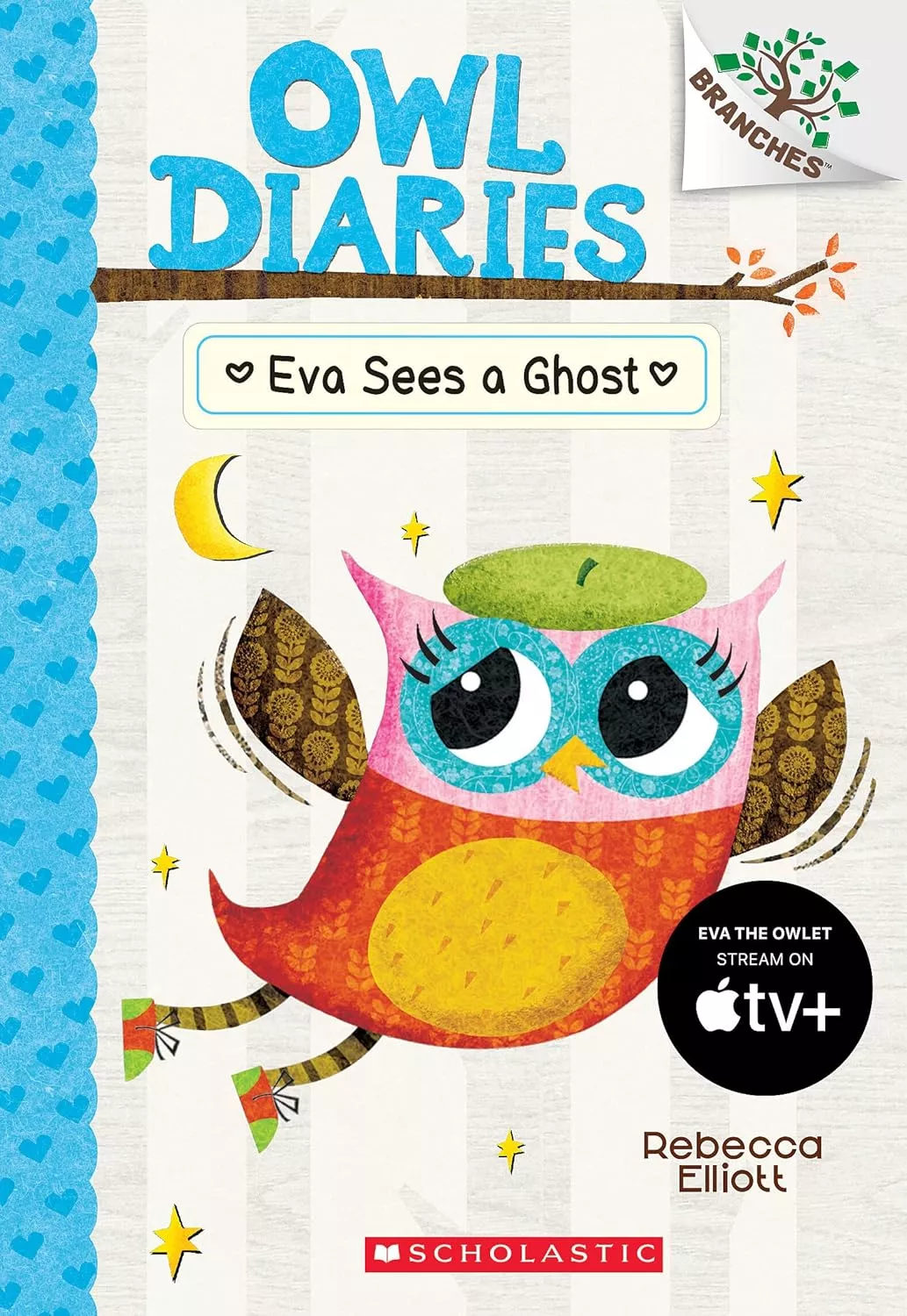 Cover of Eva Sees a Ghost by Rebecca Elliott.