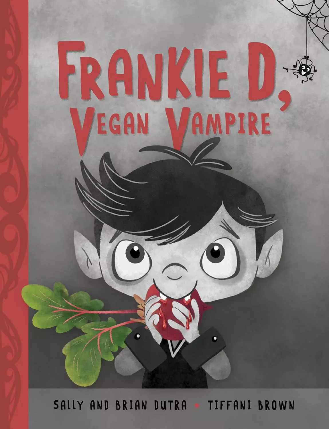 Cover of Frankie D, Vegan Vampire by Sally Dutra.