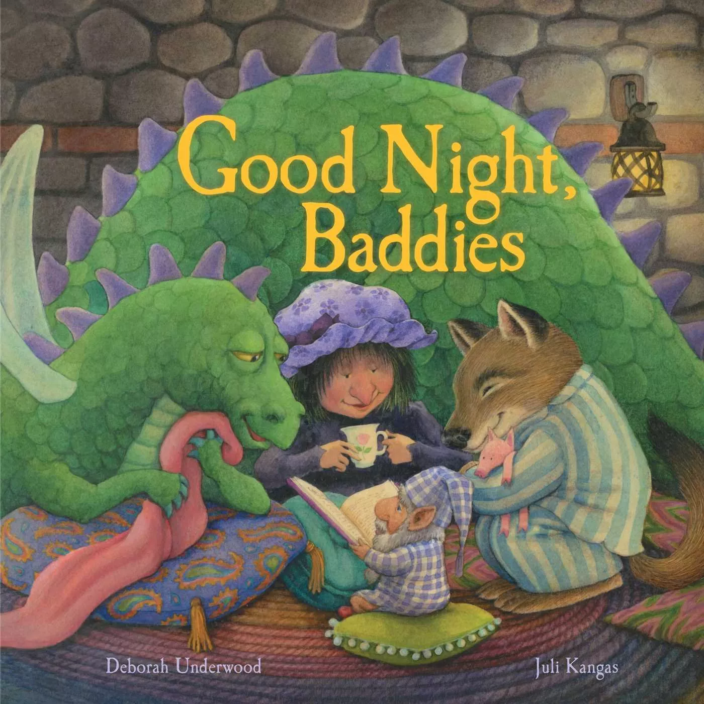 Cover of Good Night, Baddies by Deborah Underwood
