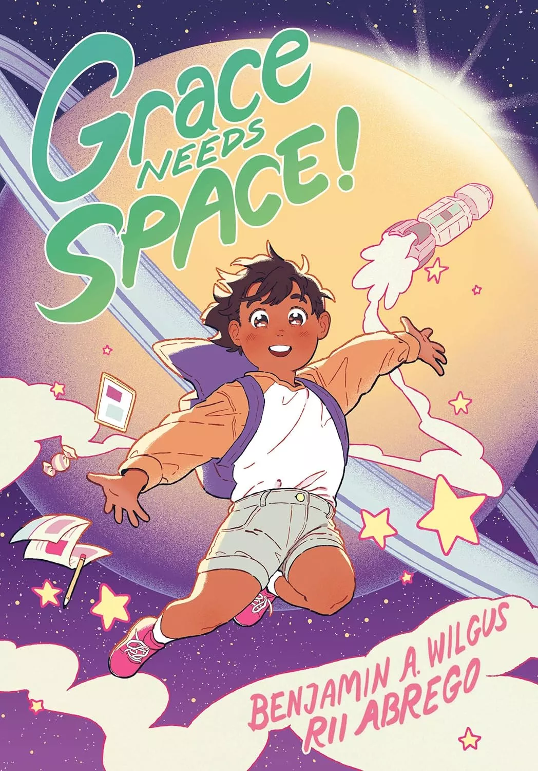 Cover of Grace Needs Space! by Benjamin A. Wilgus.